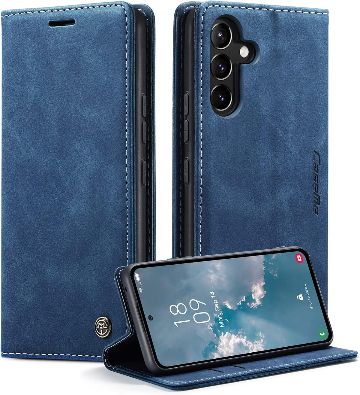 KZB für Xiaomi Redmi Note 15 Hülle, Magnet Leder Klapphülle Stoßfest