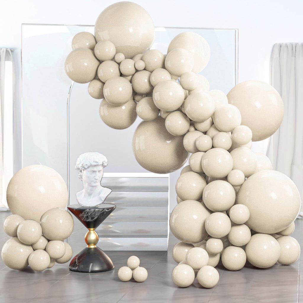 PartyWoo Black Balloons 140pcs Different Sizes of 18 12 10 5 Inch