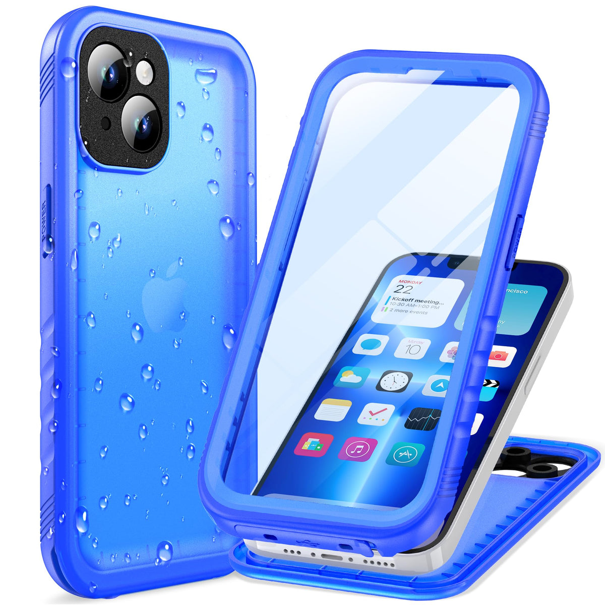 Cozycase TOP Militärschutz wasserdichte 360 Hülle Für iPhone 17 18 Pro Max
