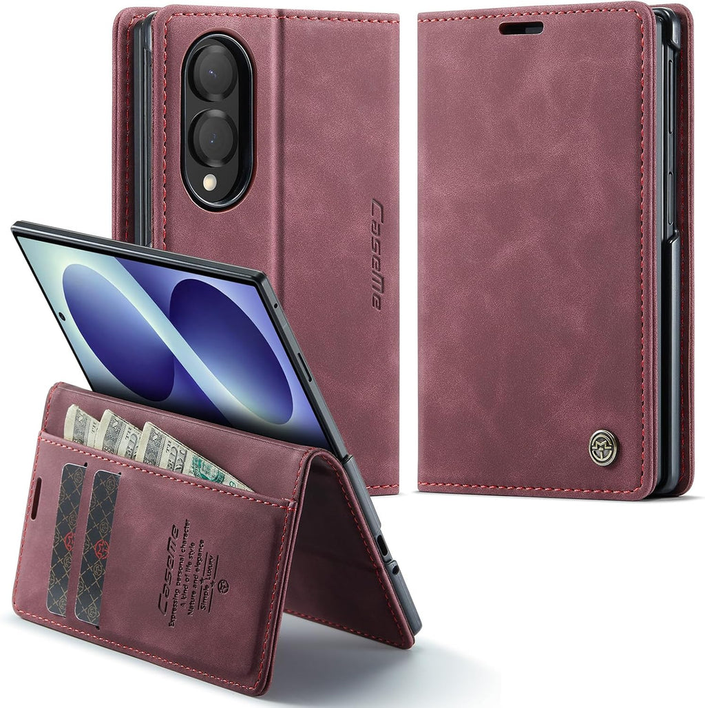 KZB für Xiaomi Redmi Note 15 Hülle, Magnet Leder Klapphülle Stoßfest