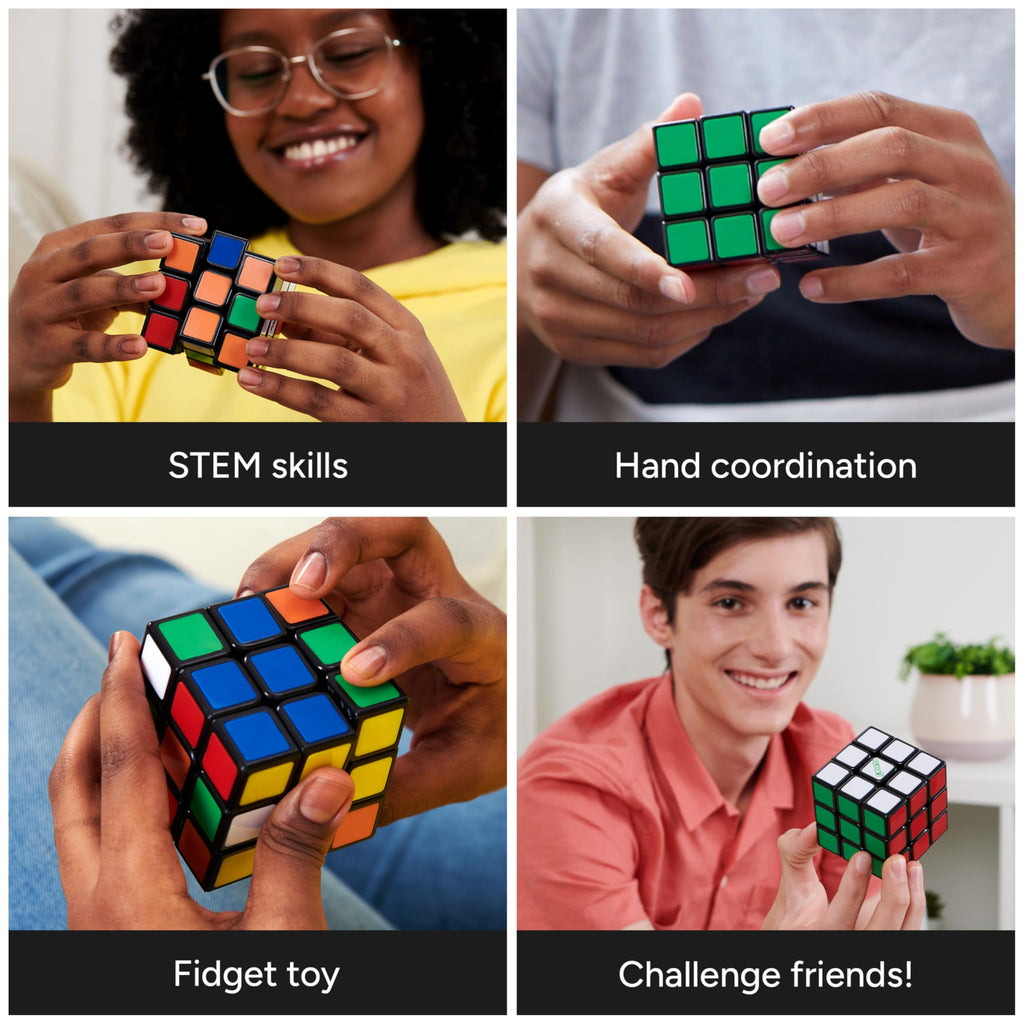 Rubik's Cube Tetris Edition 3x3 Cube Shapeshifting Puzzle Game Brain Teaser