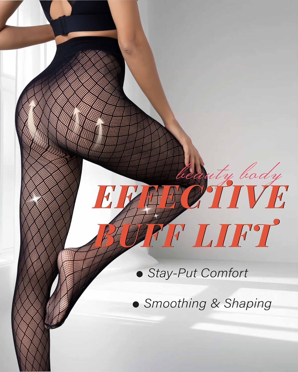 Unesmaro Womens Fleece Lined Tights, Translucent Thermal Pantyhose Leggings