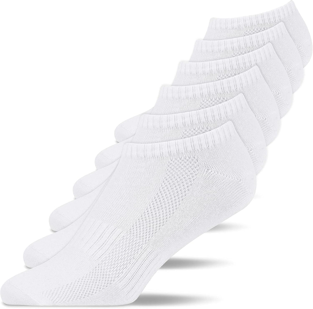 Snocks Sneaker Socken Herren & Damen aus Bio-Baumwolle, 6er Set
