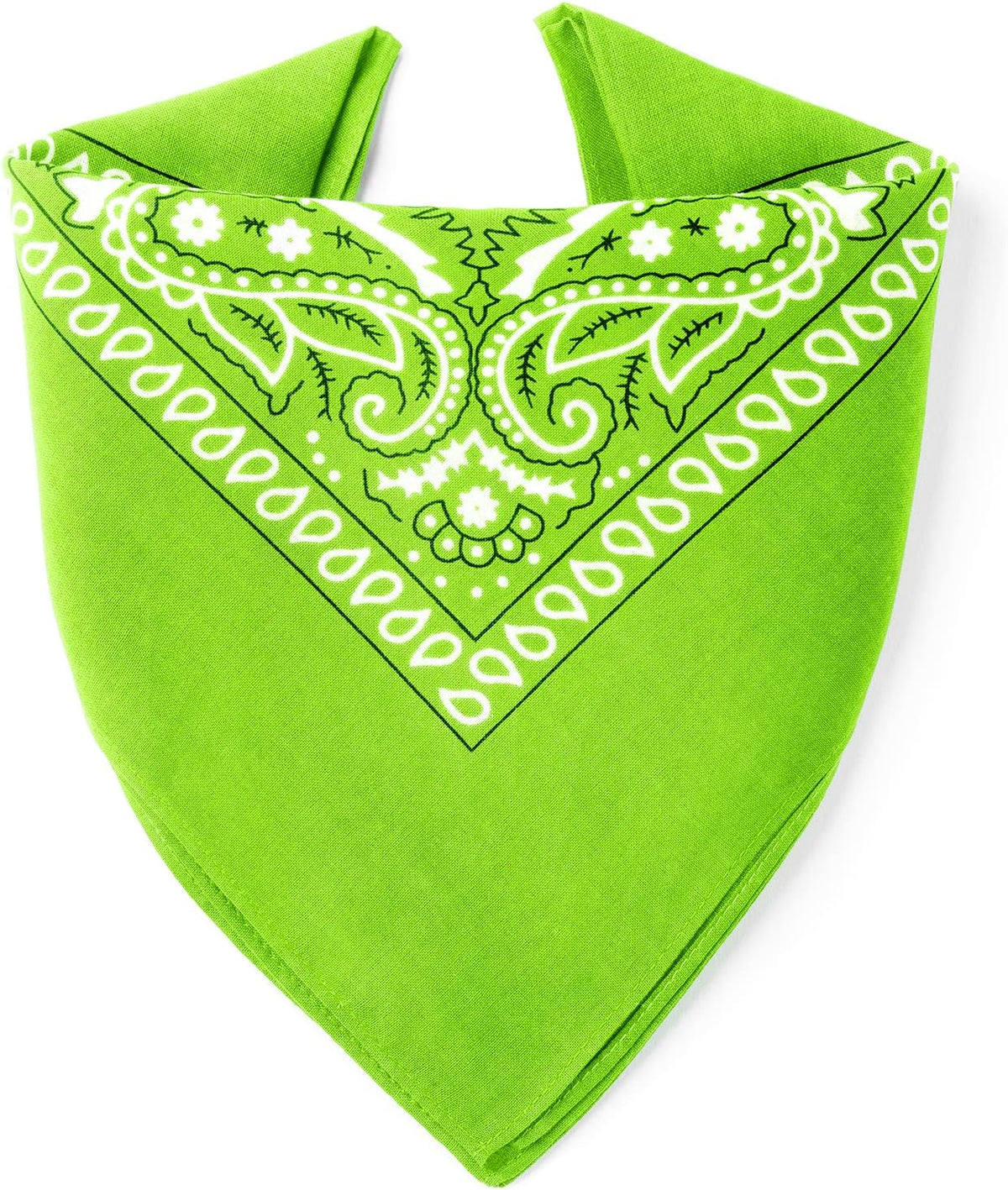 Bandana 100% Coton Qualité Premium - Epaisseur Supérieure - 20 Couleurs Exclusives - Motif Paisley