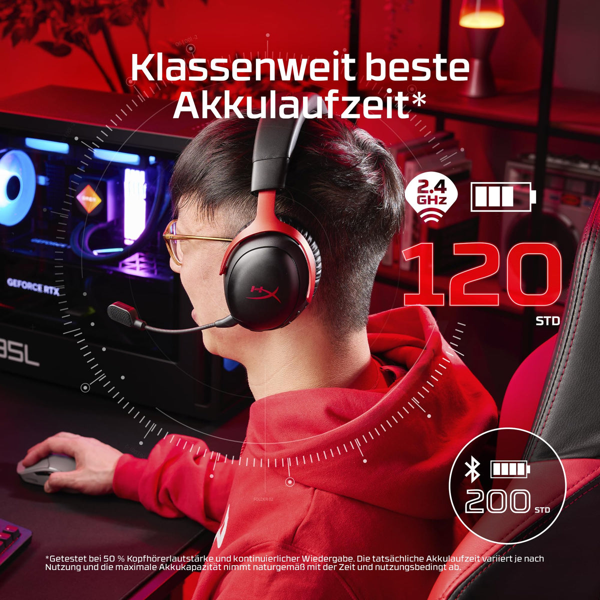 HyperX Cloud III – Kabelgebundenes Gaming-Headset