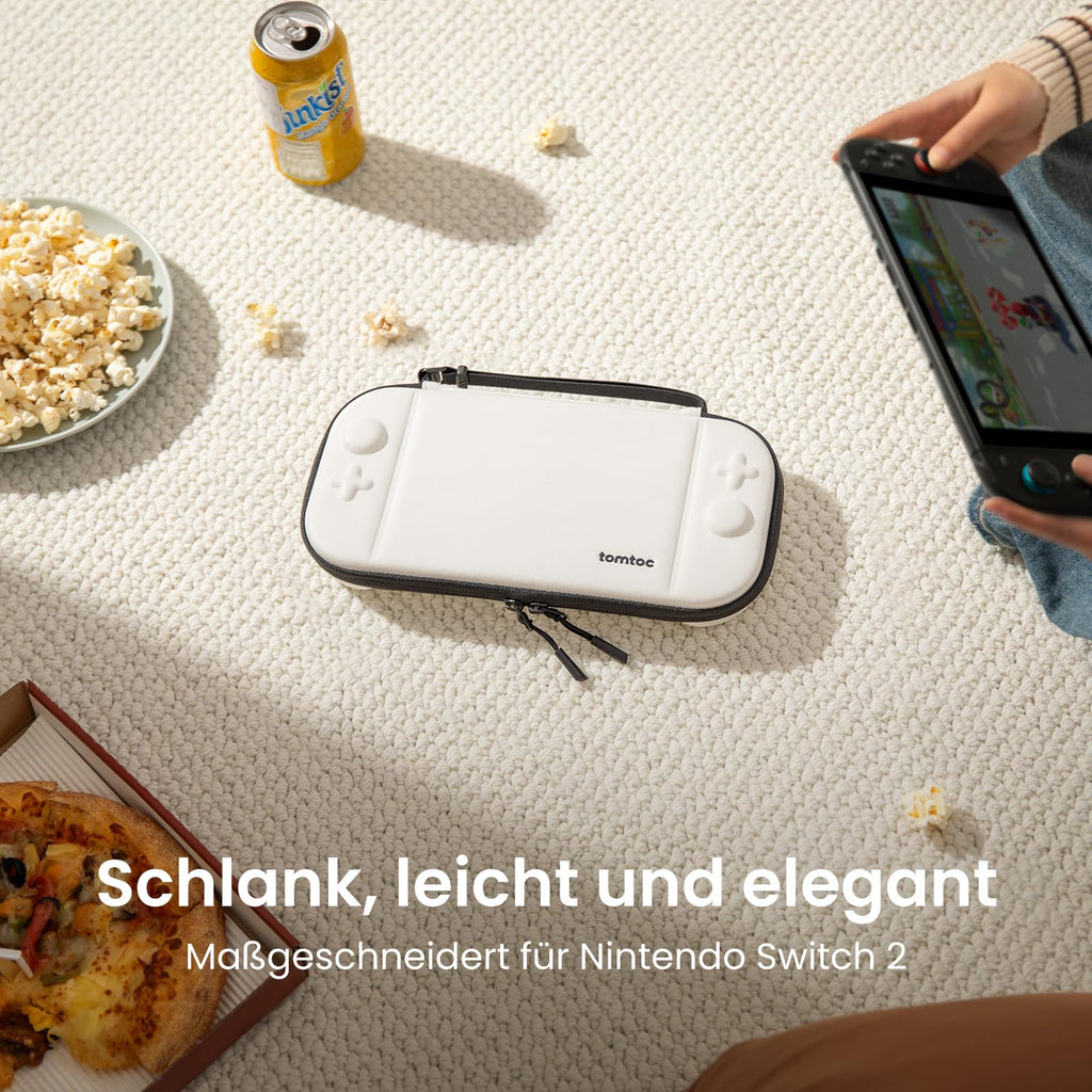 tomtoc Slim Tasche für Nintendo Switch 2, Schutz nach Militärstandard