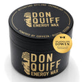 Don Quiff Energy Wax – Haarwachs für Männer aus Die Höhle der Löwen – starker matter Halt, Clay Pomade mit Coffein, Biotin & Ectoin, UVA/UVB-Filter – 80 ml – Made in Germany