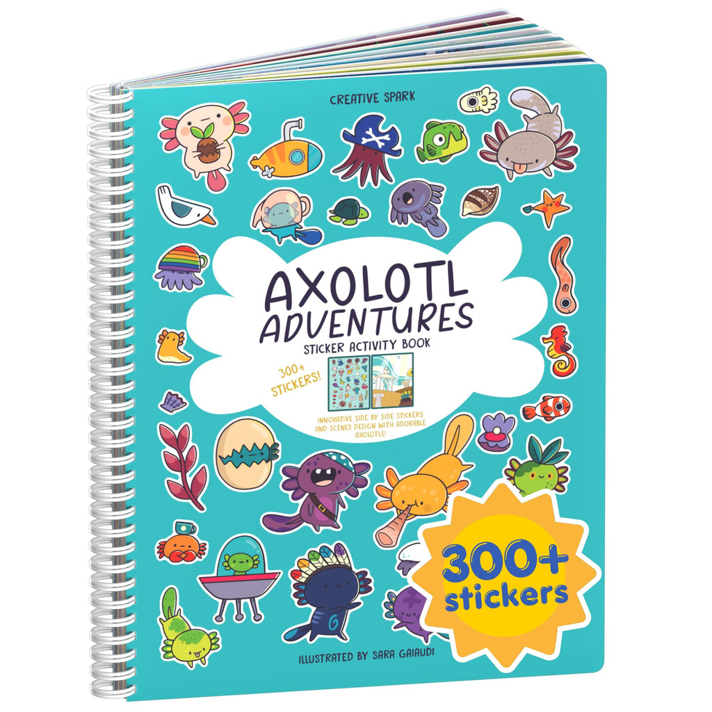 Cupkin Animal Habitats Sticker Book | 12 Coloring & Activity, 500+ Stickers