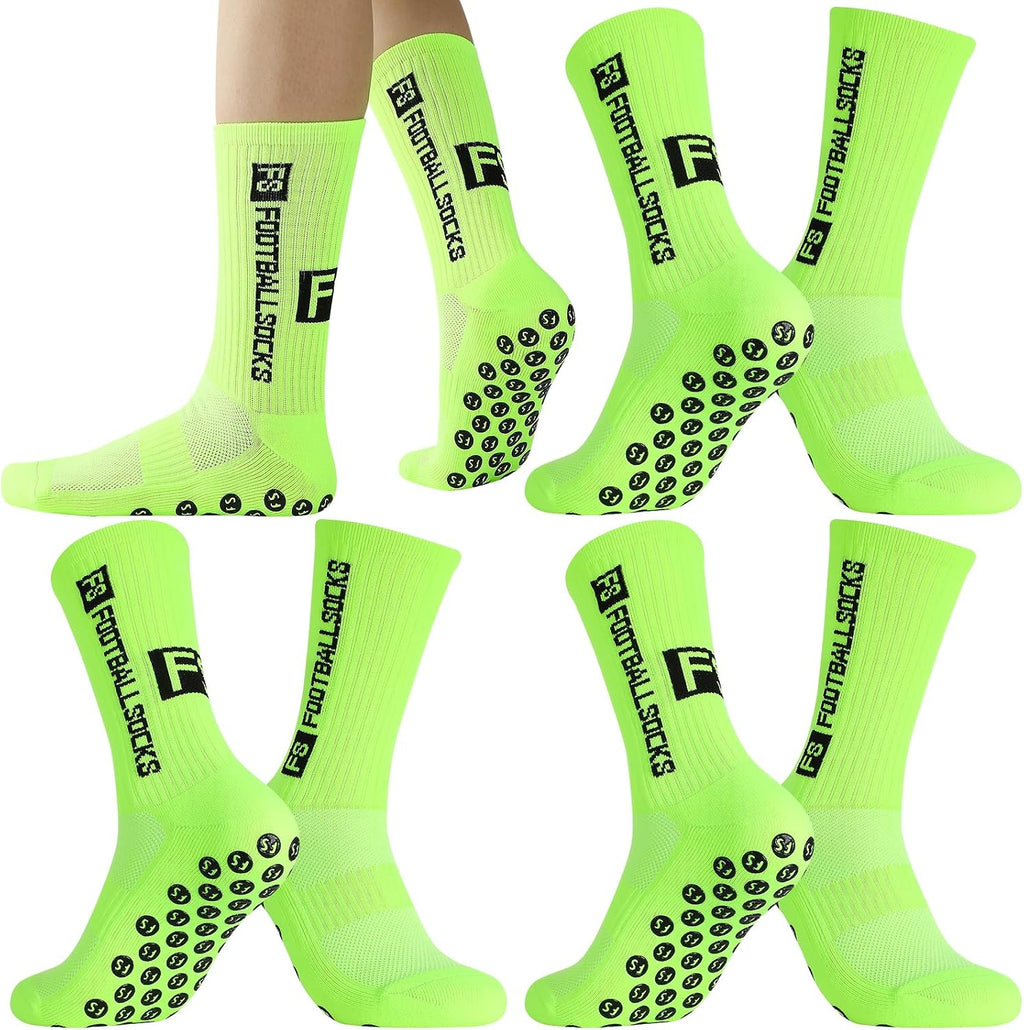 FANTESI 3 Paare Fußballsocken für Herren Damen,Sportsocken Fußball