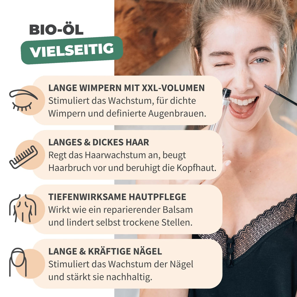 BIONOBLE Arganöl Bio Kaltgepresst - Haare, Gesicht, Haut - Marokko - 50ml
