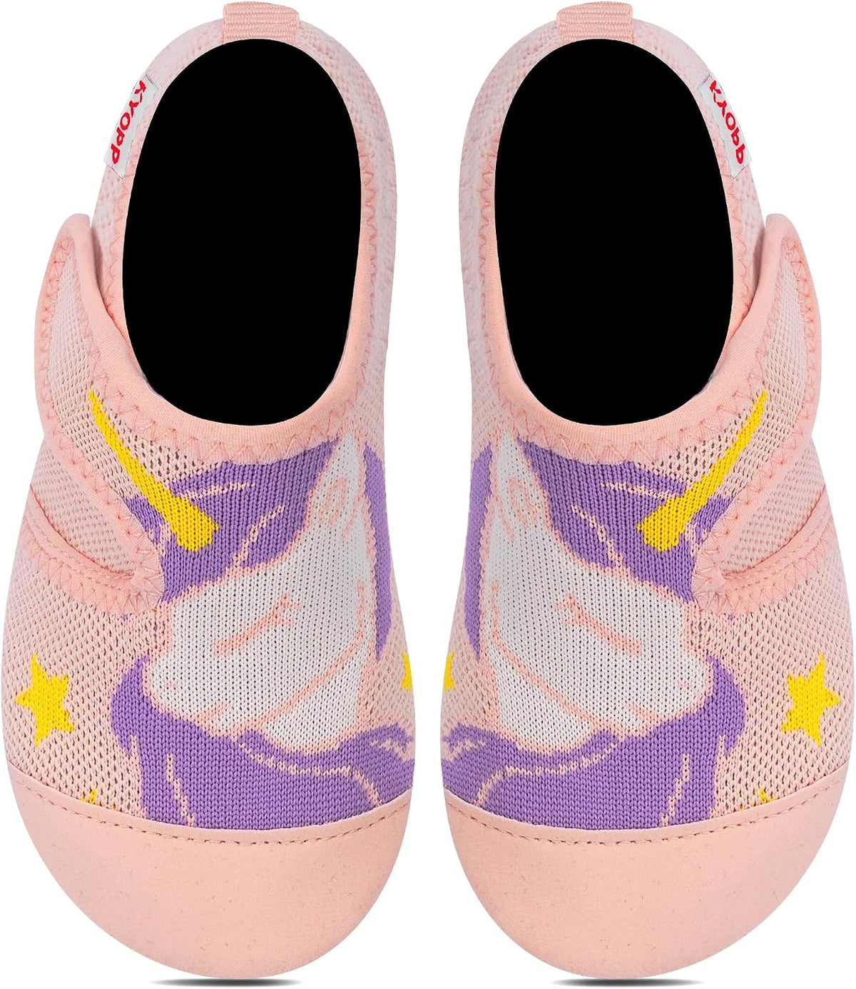Kyopp Hausschuhe Kinder Mädchen Barfussschuhe Kindergarten Slippers Jungen