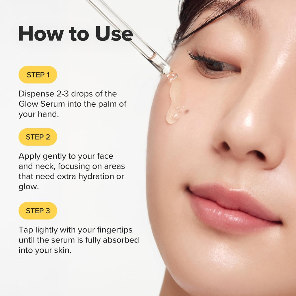 Beauty of Joseon Glow Serum Propolis + Niacinamide | Korean Skincare Koreanische Kosmetik Hydratisierend & Feuchtigkeitsspendend, Serum Gesicht gegen ungleichmäßigen Hautton, 30ml
