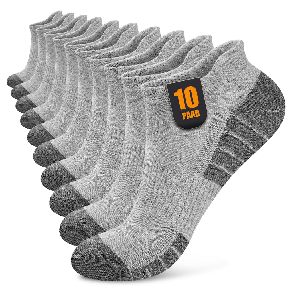 Sneaker Socken Herren Damen 10/20 Paar – Atmungsaktive Sportsocken
