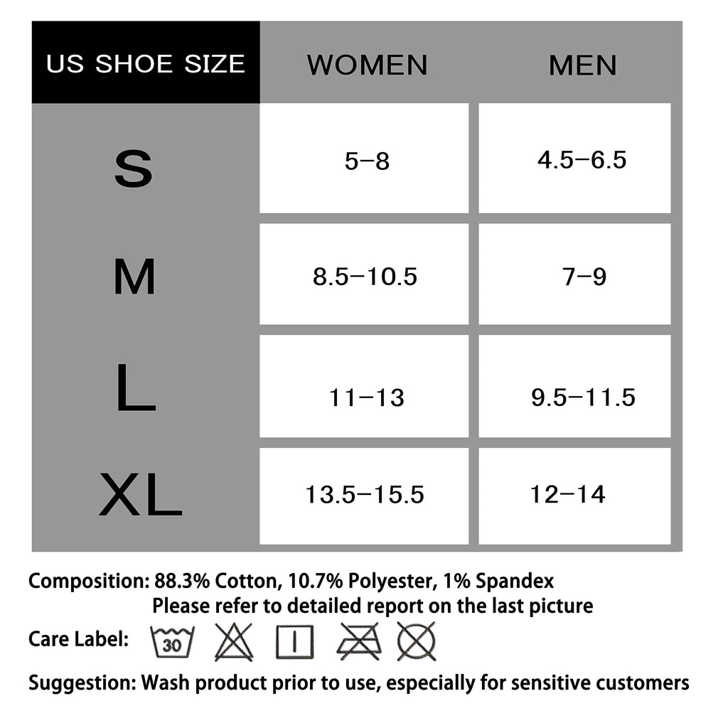 CS CELERSPORT 6 Paar kurze Sportsocken für Damen und Herren, Sneaker-Socken für Laufen und Sport mit Fersenlasche