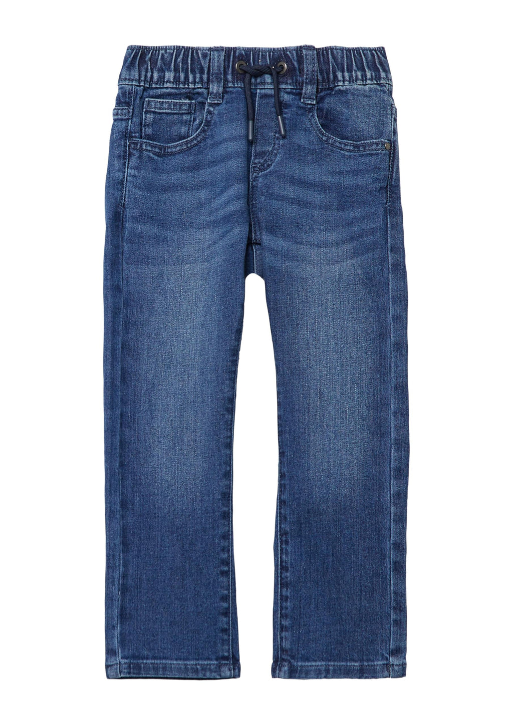 s.Oliver Junior Jungen Jeans-Hose – Straight Leg, Elastikbund