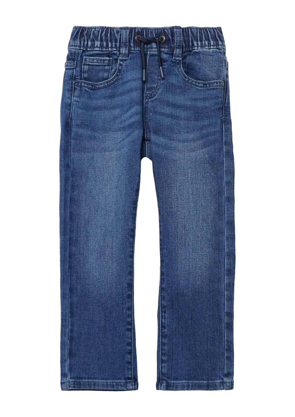 s.Oliver Junior Jungen Jeans-Hose – Straight Leg, Elastikbund