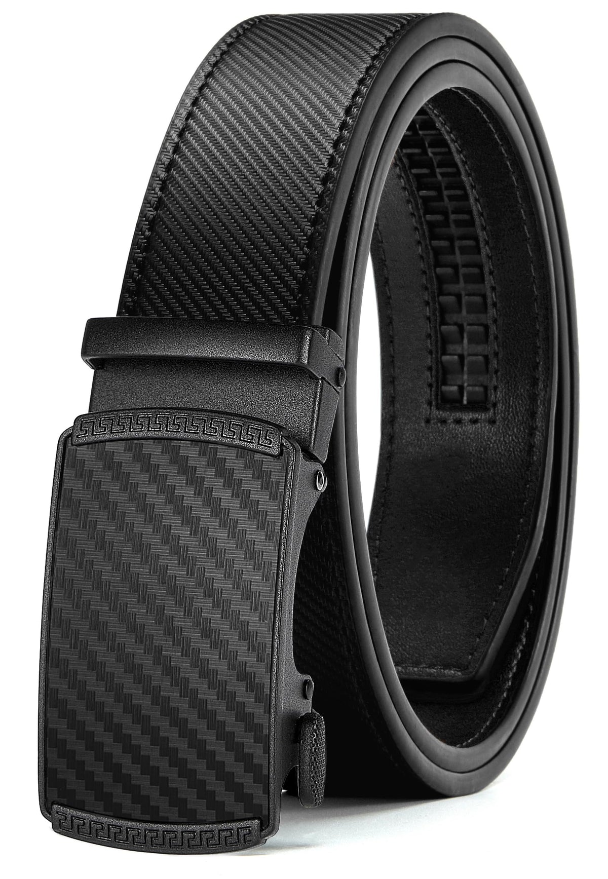 CHAOREN Gürtel Herren, Automatik Ledergürtel Herren 35mm ohne Löcher