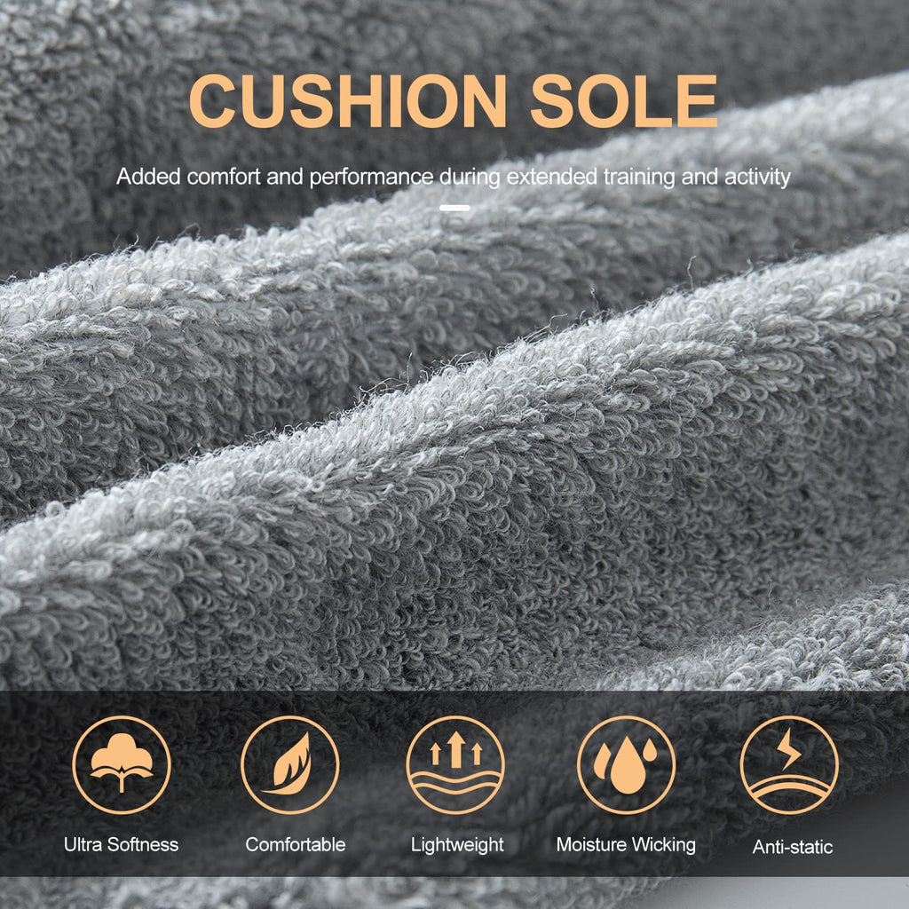 CS CELERSPORT 6 Paar kurze Sportsocken für Damen und Herren, Sneaker-Socken für Laufen und Sport mit Fersenlasche