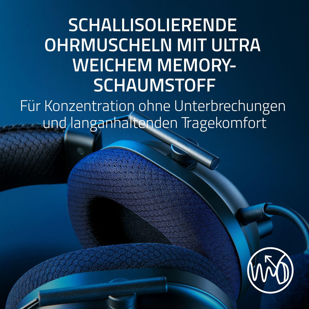 Razer BlackShark V2 X - Multi-Plattform kabelgebundenes Esports-Headset (Triforce 50mm Treiber, Erweiterte Passive Geräuschunterdrückung, 7.1 Surround Sound, Hyperclear Cardioid Mic) Grün
