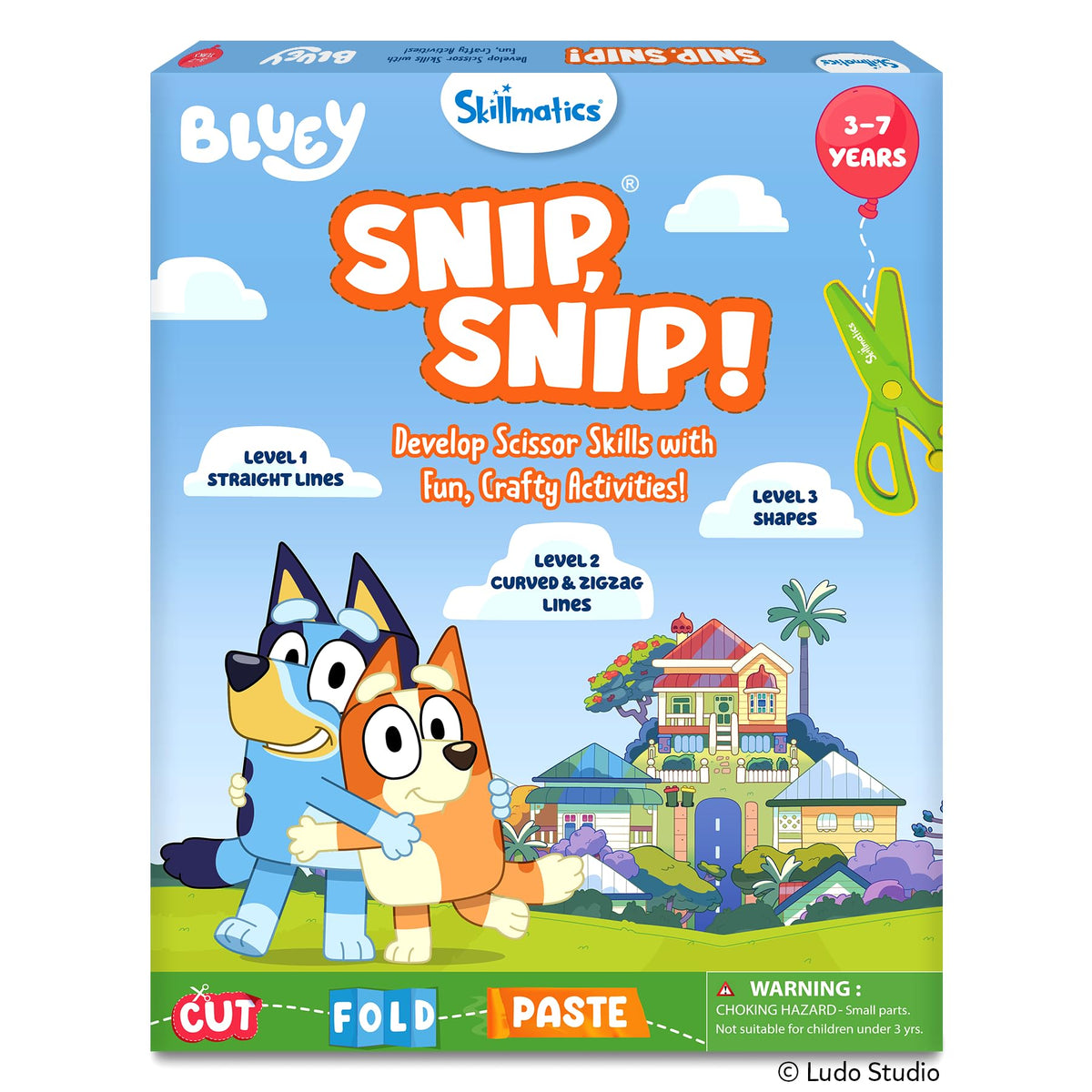 Skillmatics Snip Snip Halloween Craft, Scissor Skills, Felt Kits for Kids