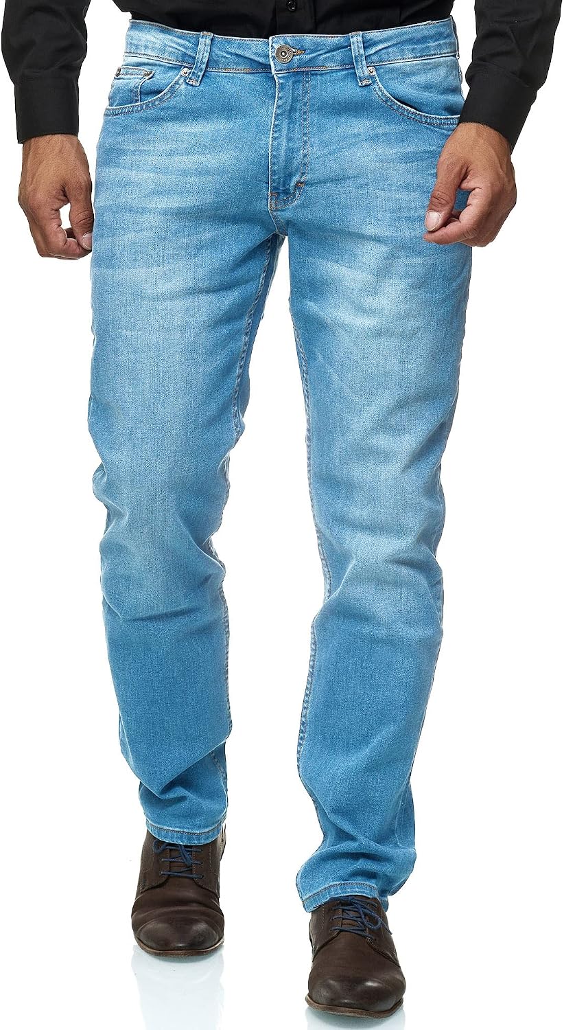 JEEL Herrenjeans - Regular Fit gerader Schnitt