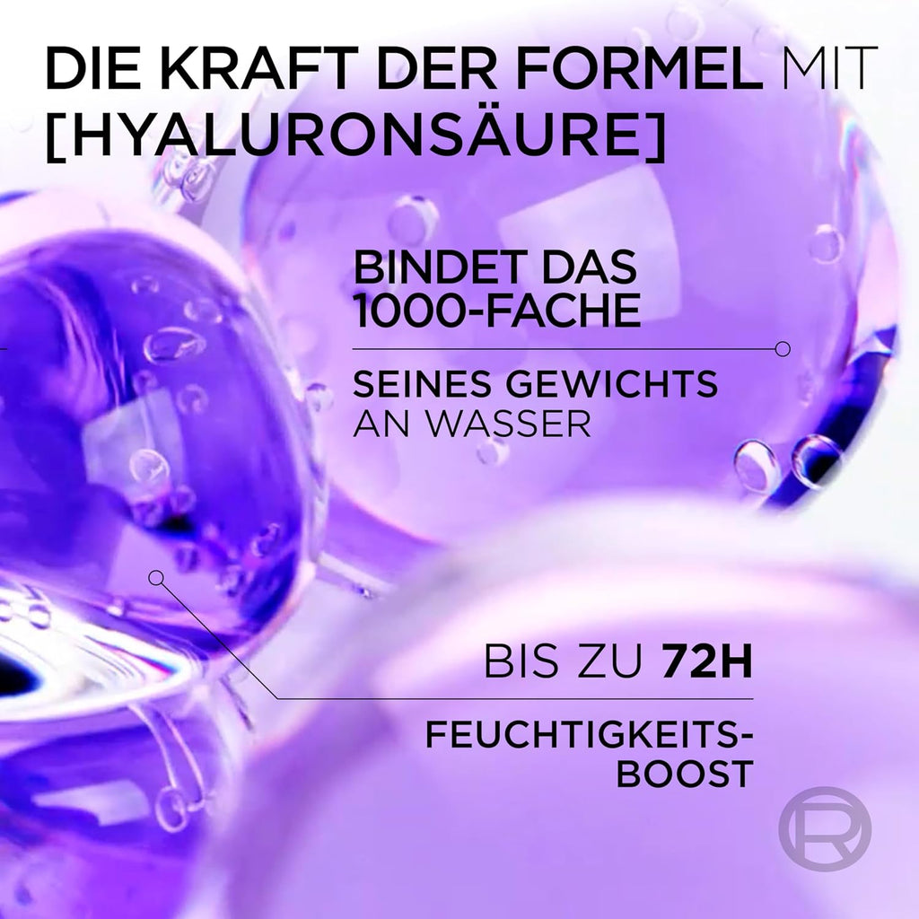 L'Oréal Paris Elvital Hydra Hyaluronic Shampoo Feuchtigkeitsboost, 1000 ml