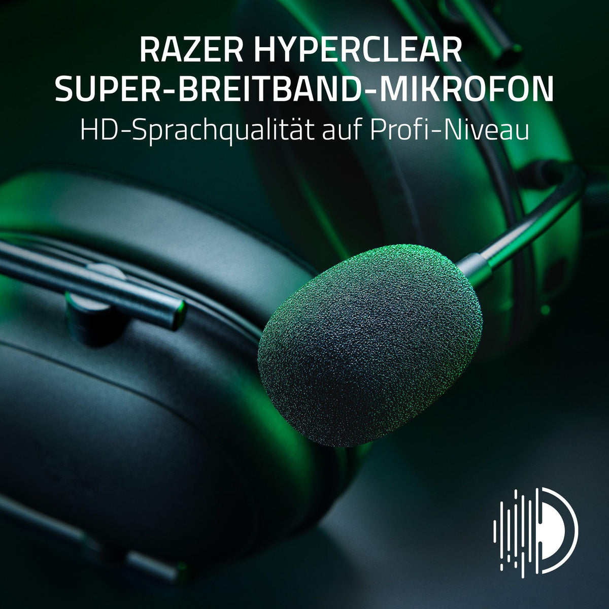 Razer BlackShark V2 X - Multi-Plattform kabelgebundenes Esports-Headset (Triforce 50mm Treiber, Erweiterte Passive Geräuschunterdrückung, 7.1 Surround Sound, Hyperclear Cardioid Mic) Grün
