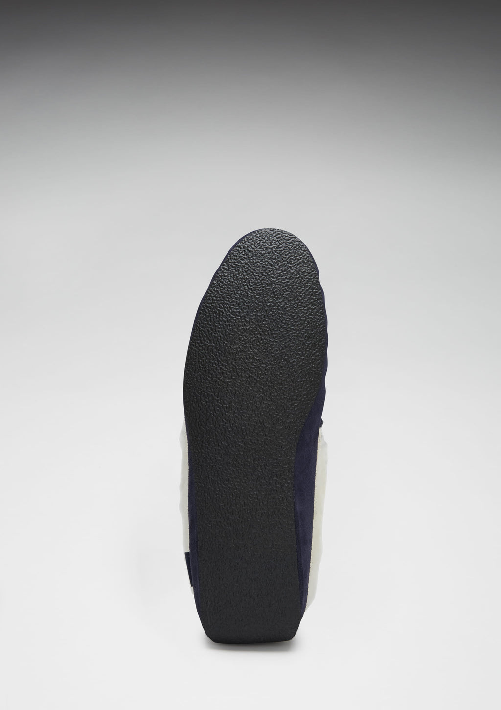 Slippers, Sheepskin, Navy Blue Suede
