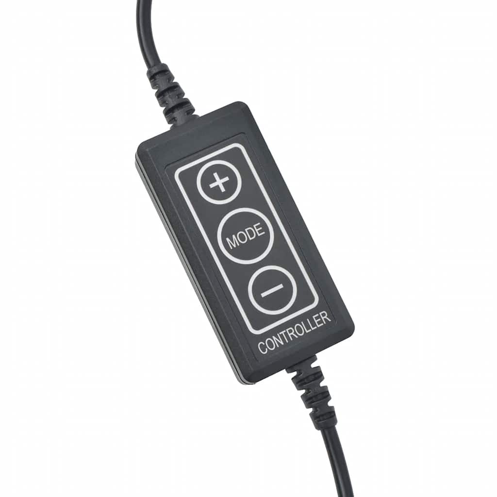 vidaXL Akvarielampa LED 50-60 cm aluminium IP67