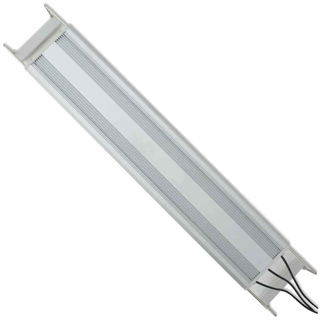 vidaXL Akvarielampa LED 50-60 cm aluminium IP67
