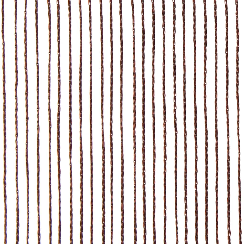 vidaXL Trådgardiner 2 st 140x250 cm brun