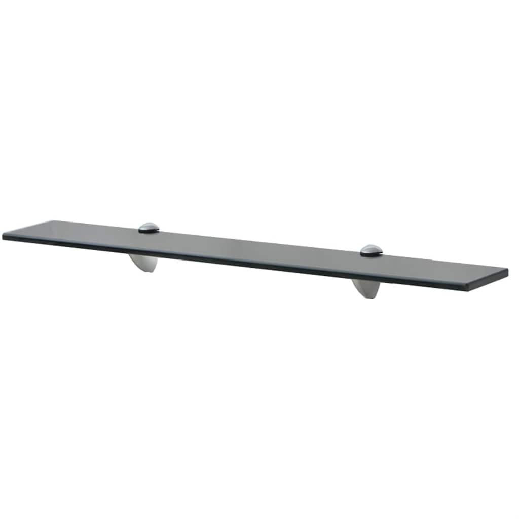 vidaXL Svävande hylla glas 70x20 cm 8 mm