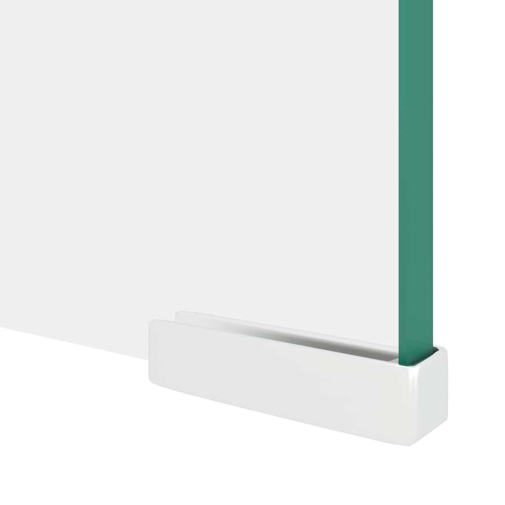 vidaXL TV-bord klarglas 100x30x13 cm