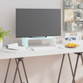 vidaXL Tv/monitor-ställ glas grön 40x25x11 cm
