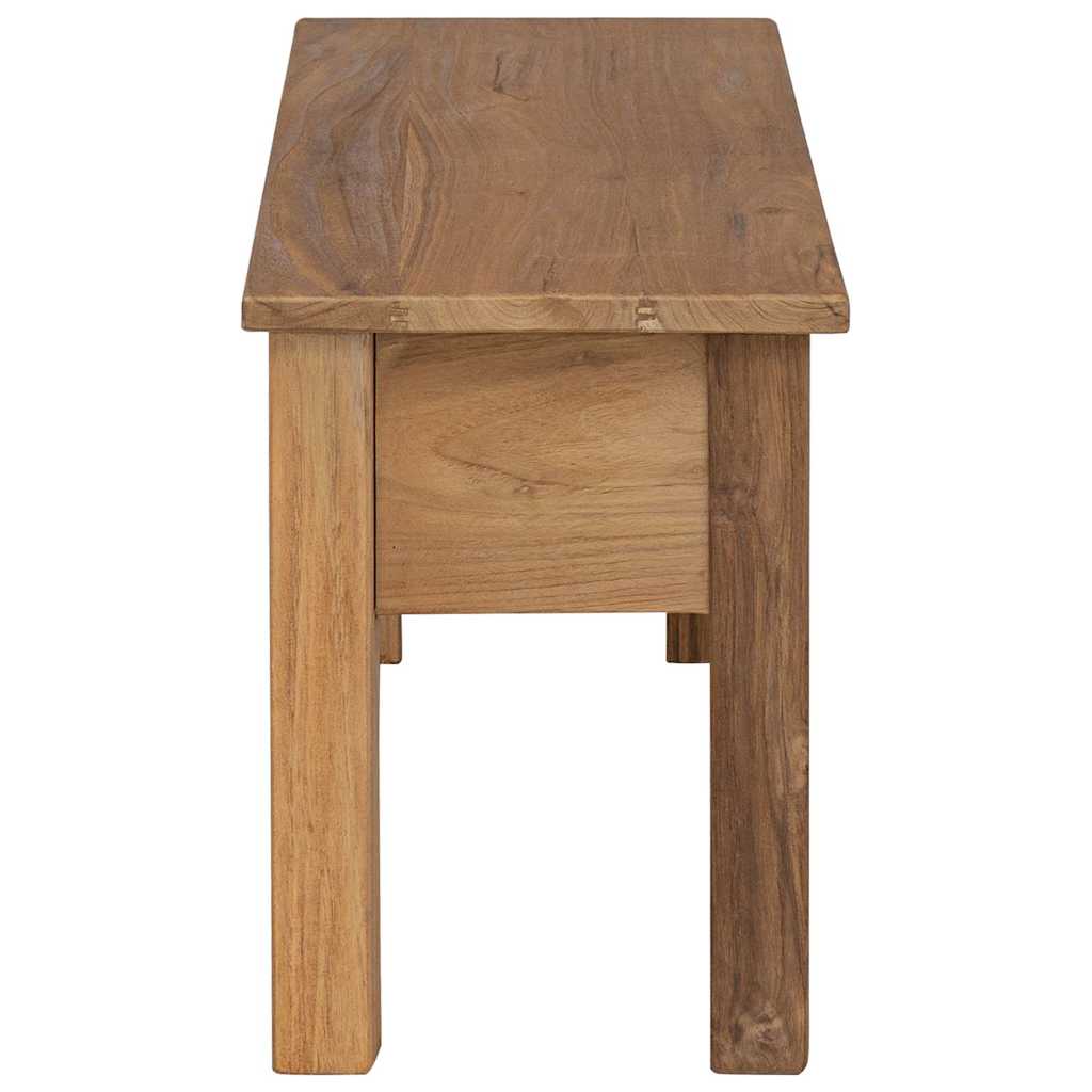 vidaXL Hallbänk i massiv teak 90x30x40 cm