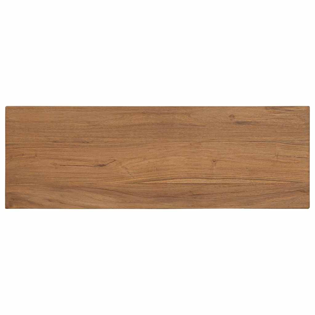 vidaXL Hallbänk i massiv teak 90x30x40 cm