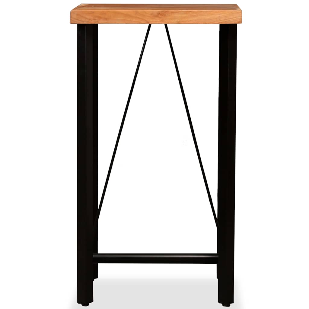 vidaXL Barbord massivt akacia 60x60x107 cm