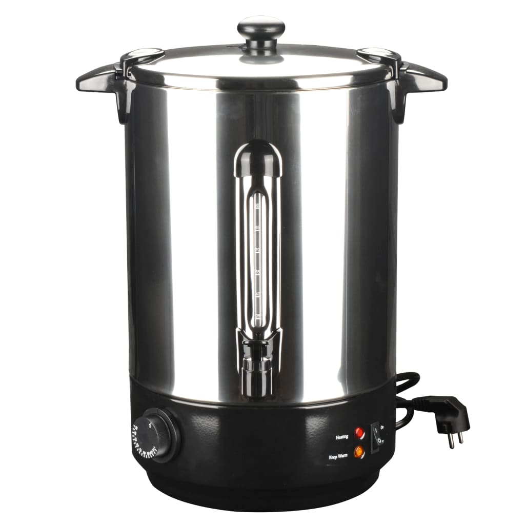 vidaXL Glöggvärmare rostfritt stål 15 L 2500 W