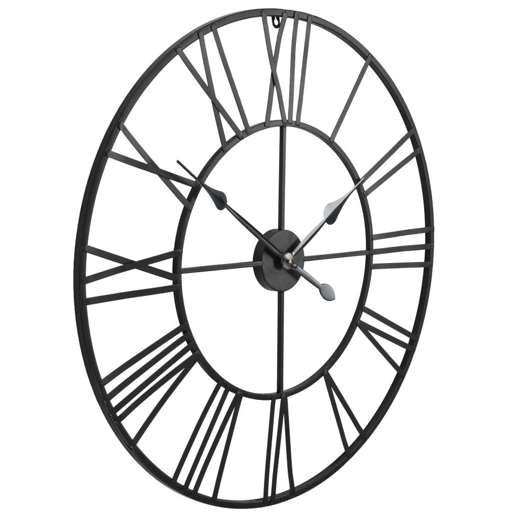 vidaXL Väggklocka med Quartz-urverk 80 cm XXL
