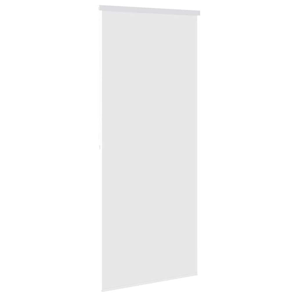 vidaXL Rullgardin för dusch 80x240 cm vit