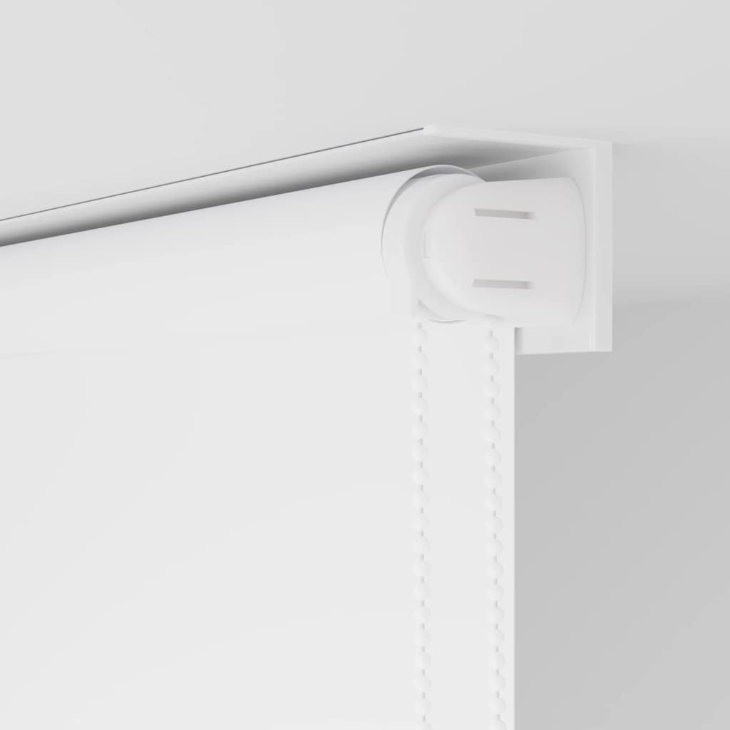 vidaXL Rullgardin för dusch 80x240 cm vit