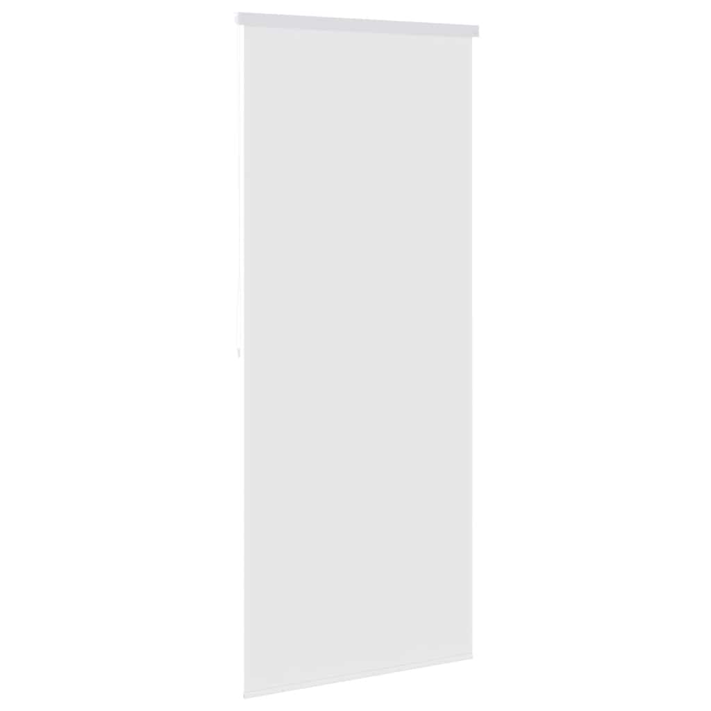 vidaXL Rullgardin för dusch 100x240 cm vit