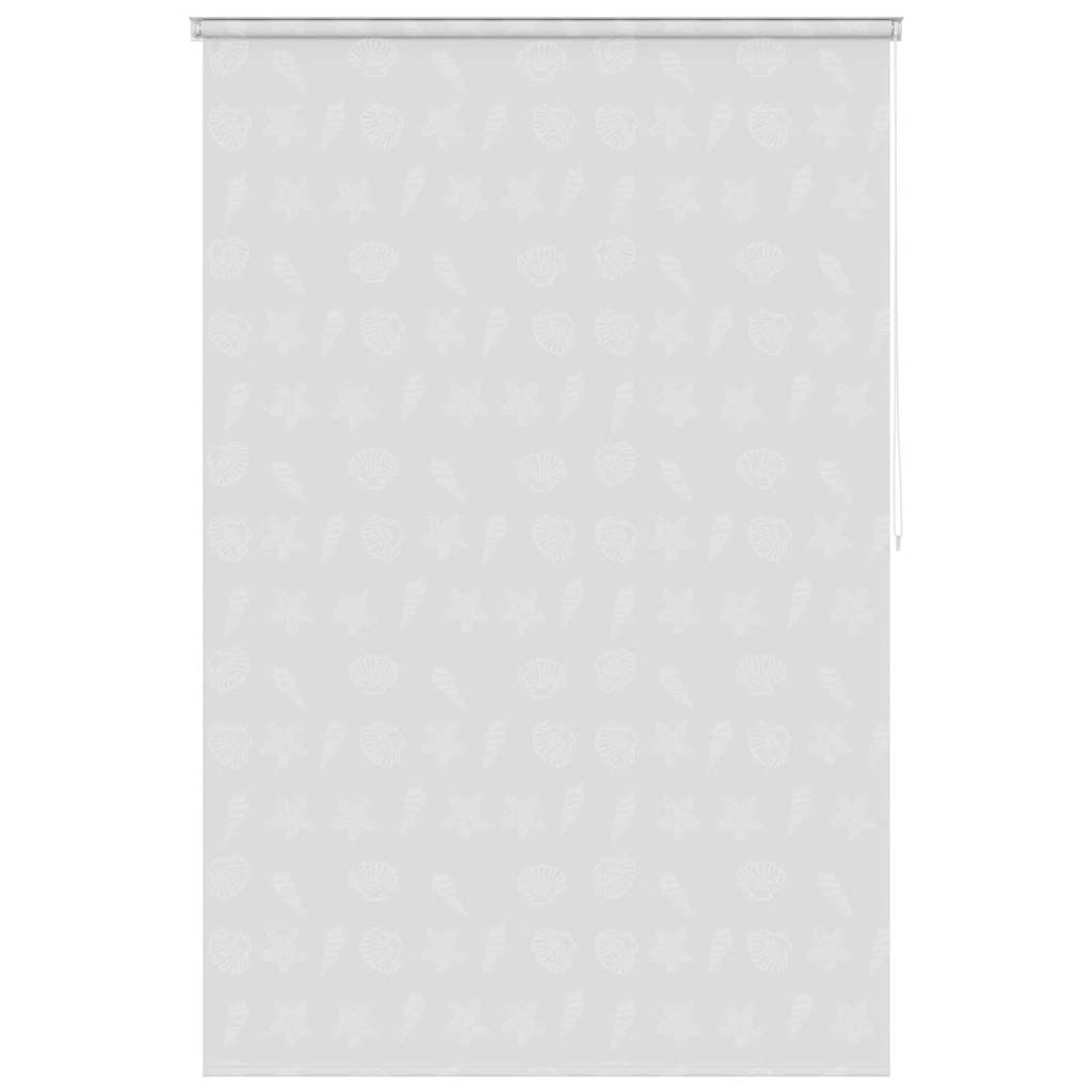 vidaXL Rullgardin för dusch 160x240 cm sjöstjärna