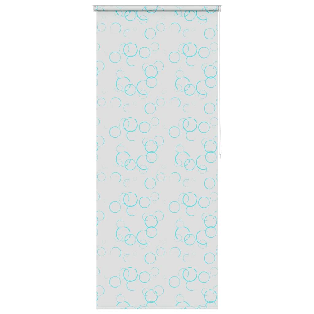 vidaXL Rullgardin för dusch 120x240 cm bubbla