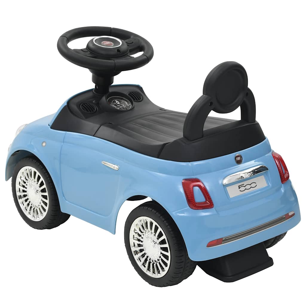 vidaXL Åkbil Fiat 500 blå