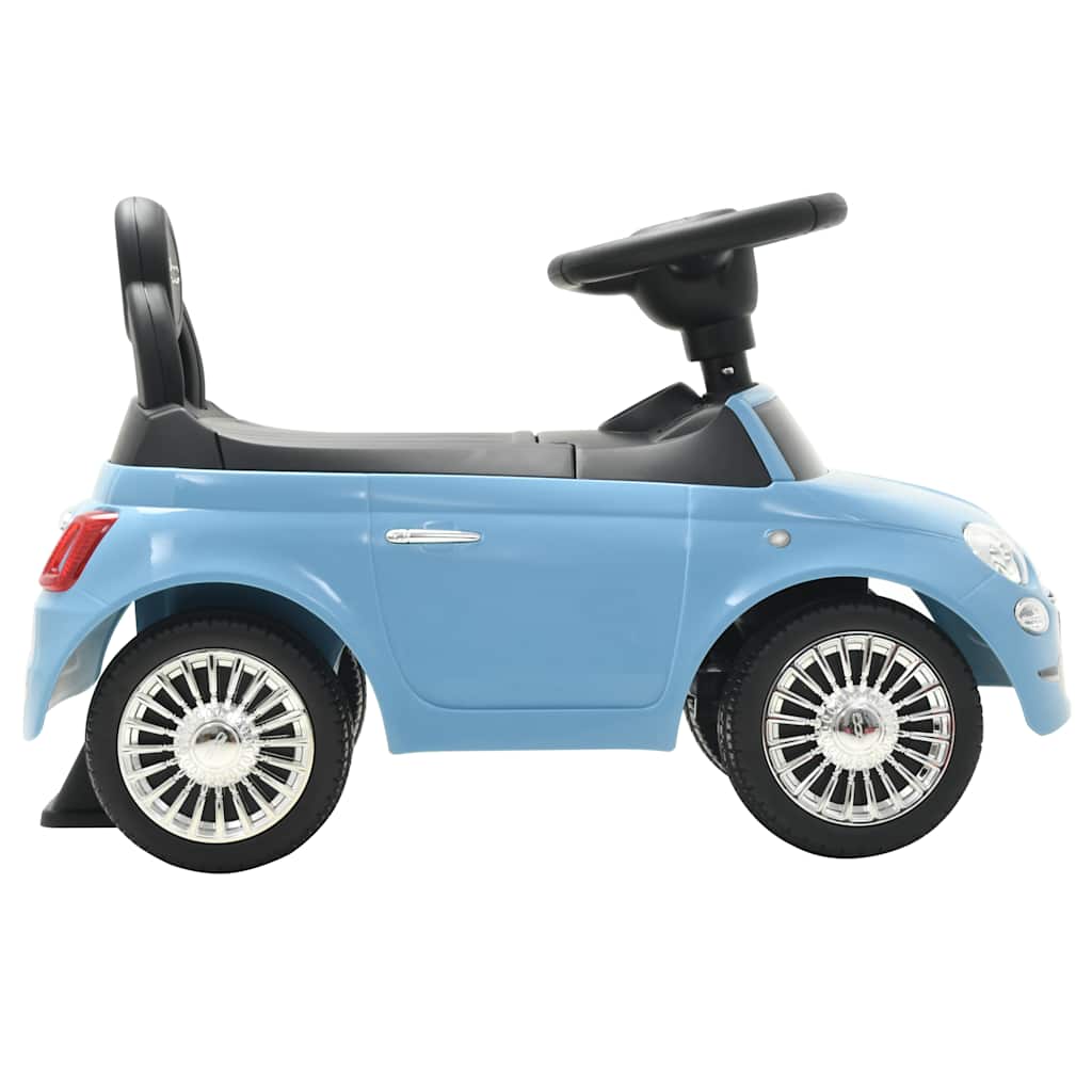 vidaXL Åkbil Fiat 500 blå