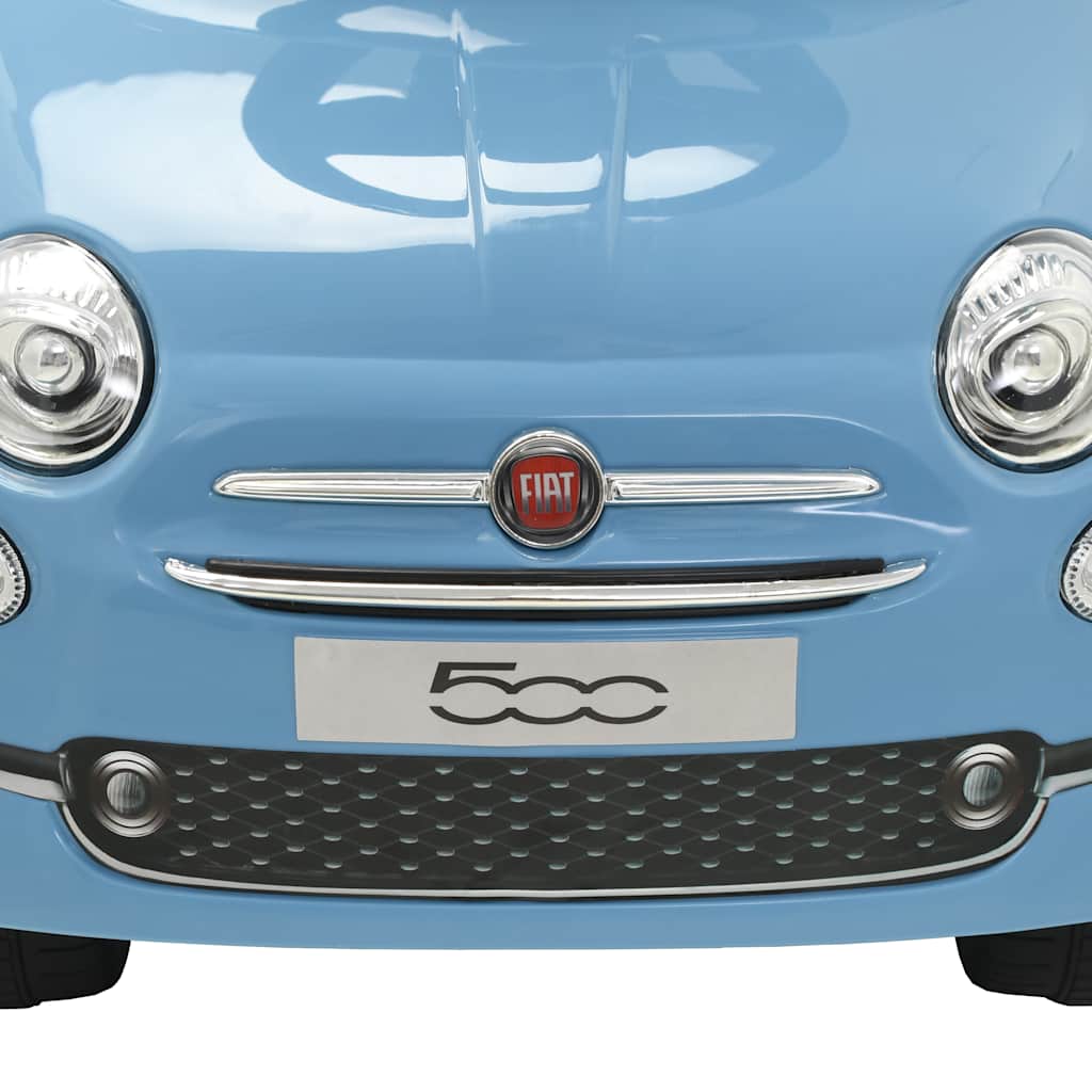vidaXL Åkbil Fiat 500 blå