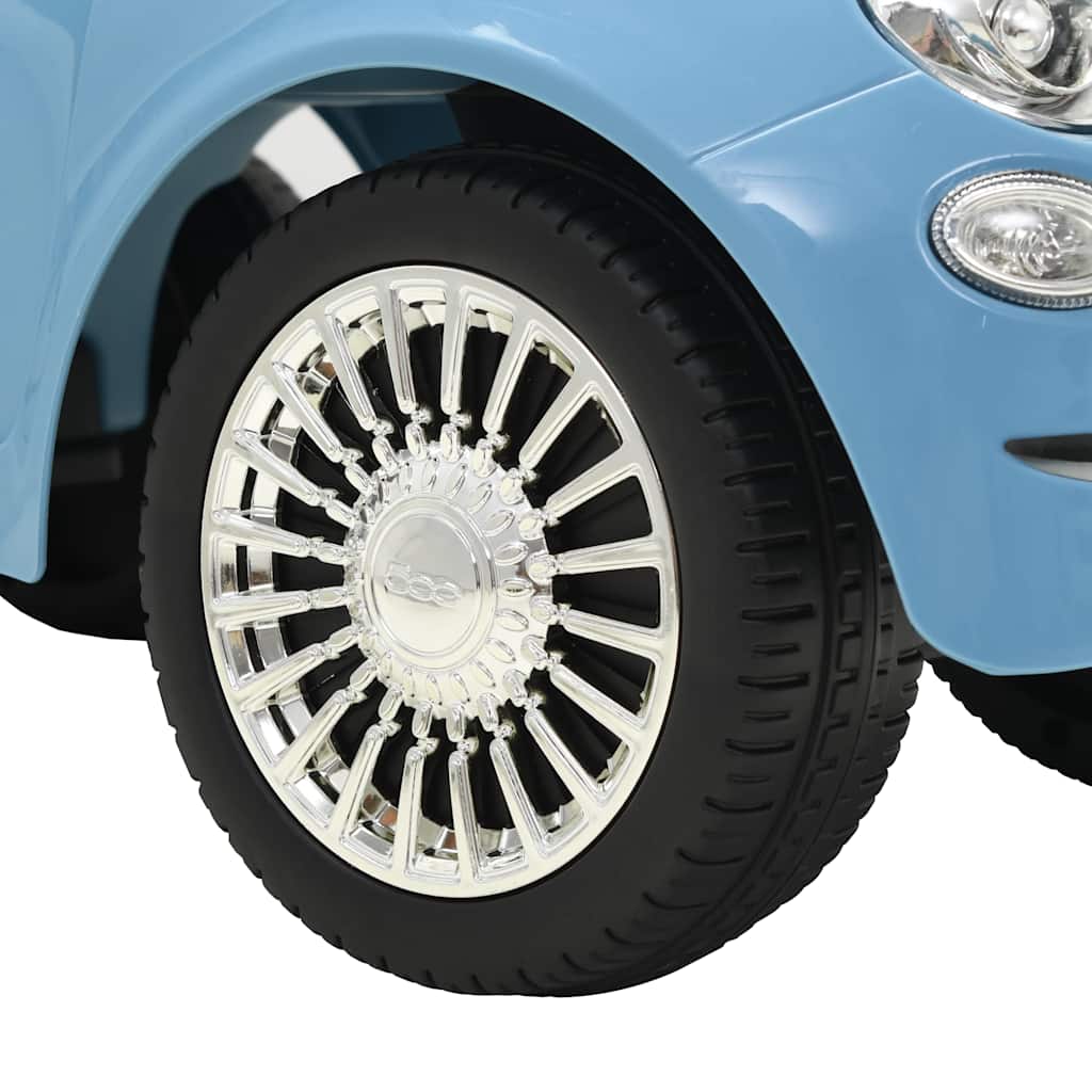 vidaXL Åkbil Fiat 500 blå