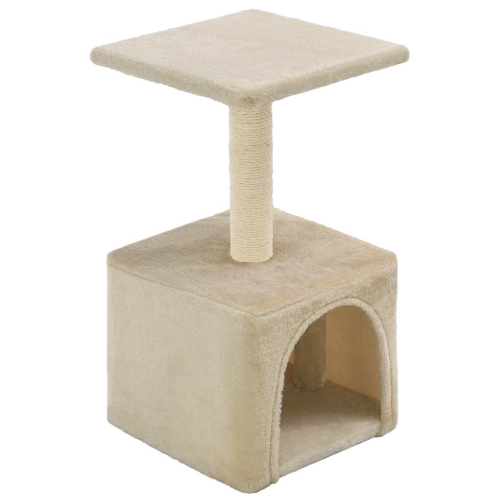 vidaXL Klösträd med sisalpelare 55 cm beige