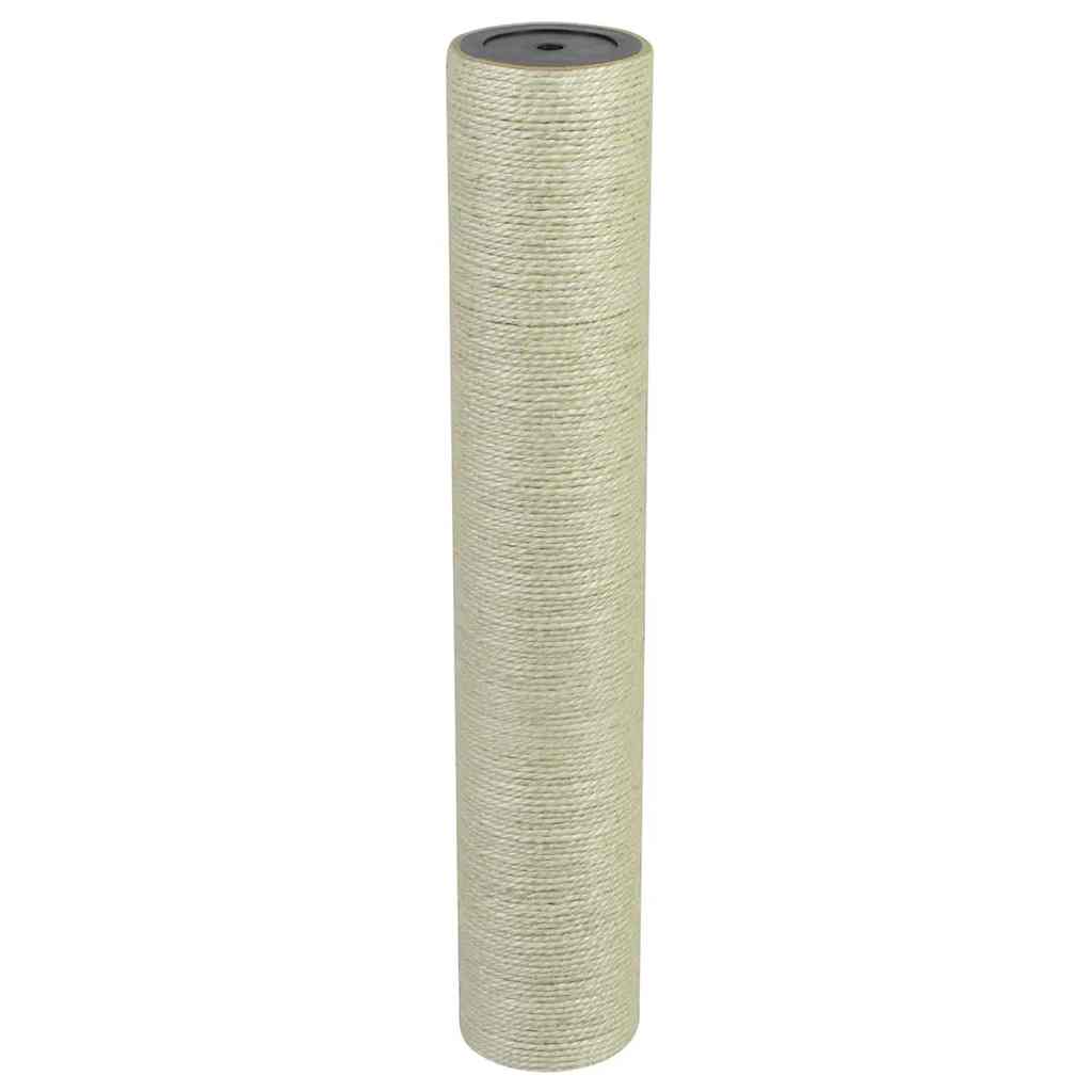 vidaXL Klöspelare för katt 8x45 cm 8 mm beige